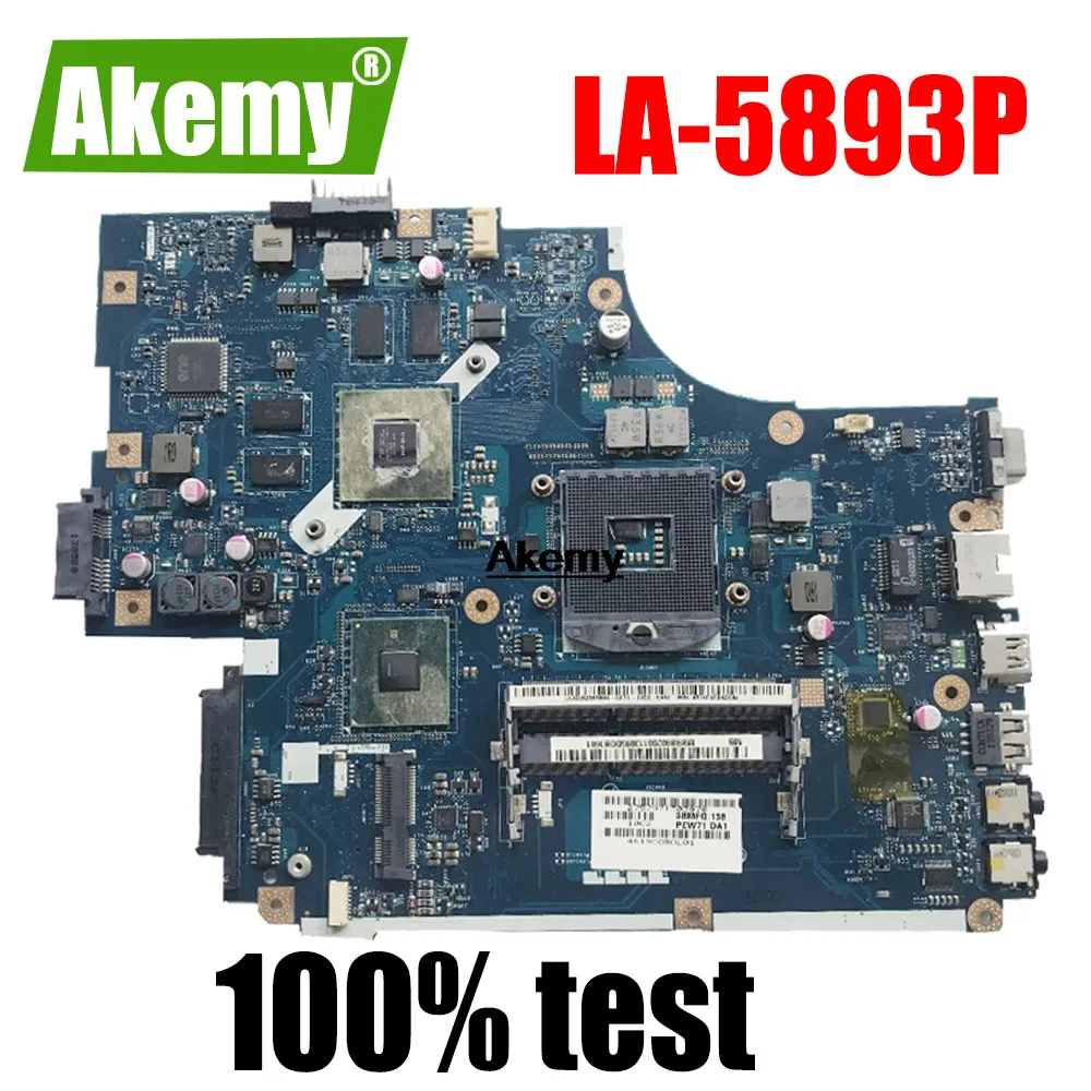 LA 5893P материнская плата для ноутбука For Acer 5740 5741 5742 5741G 5742GLA 5891P 5894P 8 *