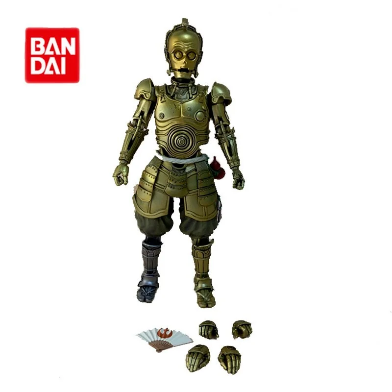 Bandai Figures Star Wars Famoso Generale Sic C-3Po Robot Translator Action Figures Giocattoli Per Bambini Collezioni Modello Bambole Regali