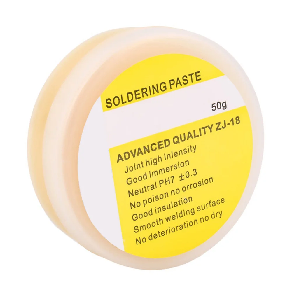 50g Soldering Flux Paste Solder Low-temperature Lead-free Welding Grease Cream for Phone Metal Kit DIN889
