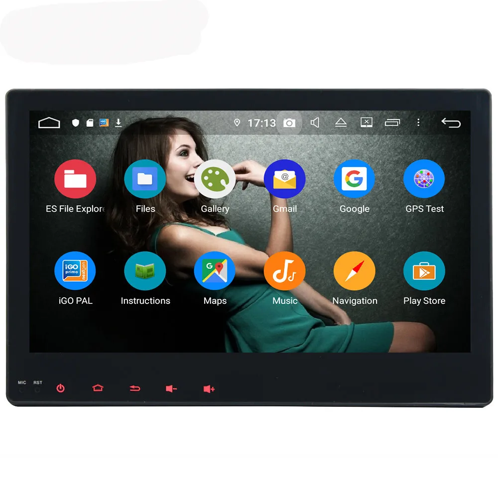 Klyde 10," ips 4G wifi Android 9 Восьмиядерный 4 Гб ОЗУ 64 Гб ПЗУ DSP BT автомобильный DVD мультимедийный плеер стерео для Toyota Hilux