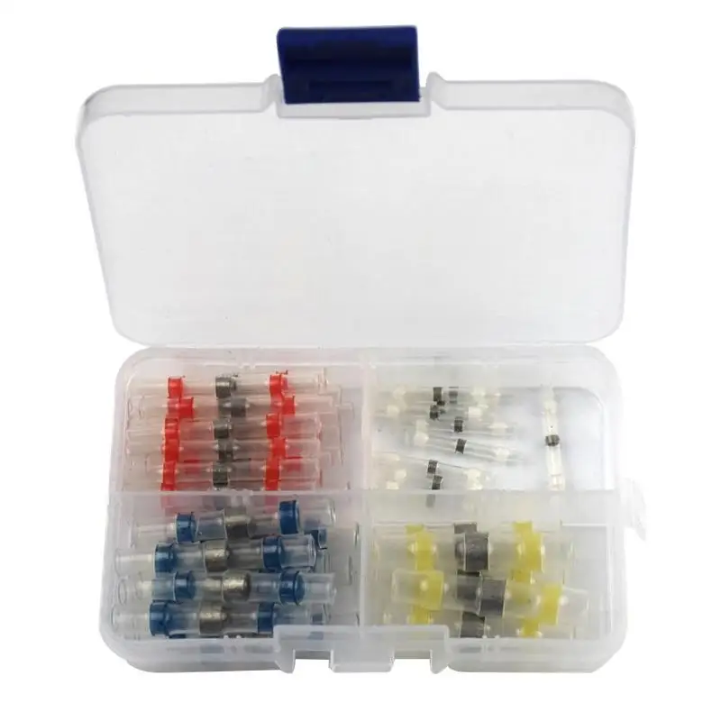 Прочные изогнутые соединители для проводов износостойкие с изоляцией 50 шт.