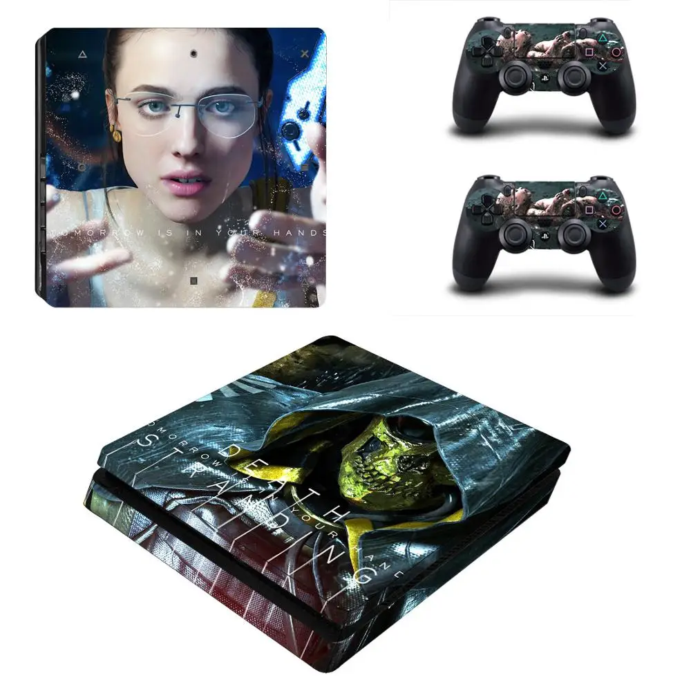 YSP4S-3574 Kojima игра Death Stranding PS4 тонкая наклейка для кожи виниловая наклейка для консоли Playstation 4 и контроллеров PS4 тонкая наклейка для кожи - Цвет: YSP4S-3574
