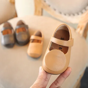 

Spring 2019 New cute Flat toddler Shoes Princess Korean version Girl Baby Shoes Soft sole 1-3 years old children's shoes