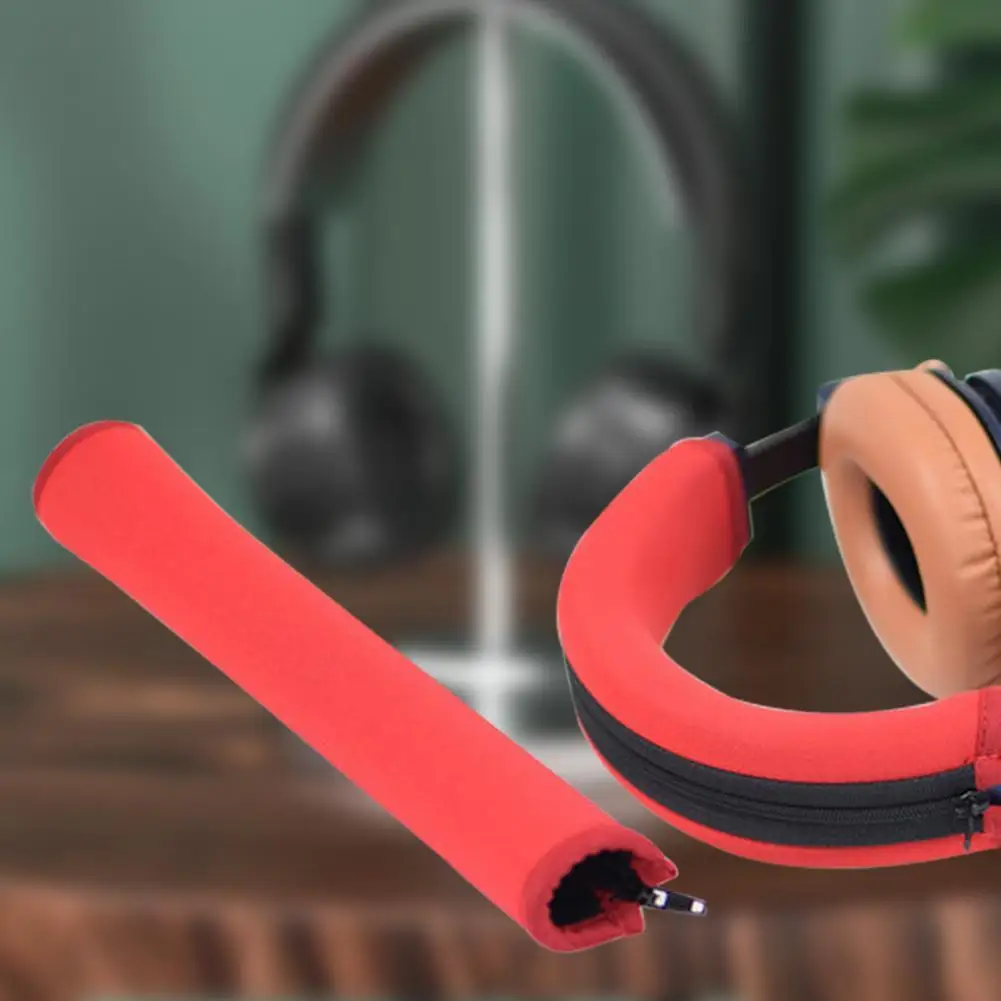 

Head Beam Protective Case Replacement Faux Leather Headphones Headband Protective Case for ATH-M50X M30X M40X