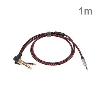 

Computer Cables Connectors 3.5 Turn Double 6.5 Elbow Audio Cable One Point Two 6.35 Big Two Core Computer Mixer Cable 1 2 3 5m
