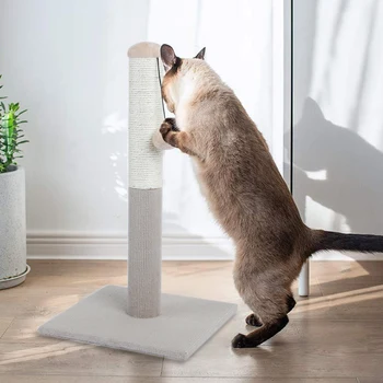 

Cat Tree Climbing Scratching Post Toys with Sisal Rope MU8669