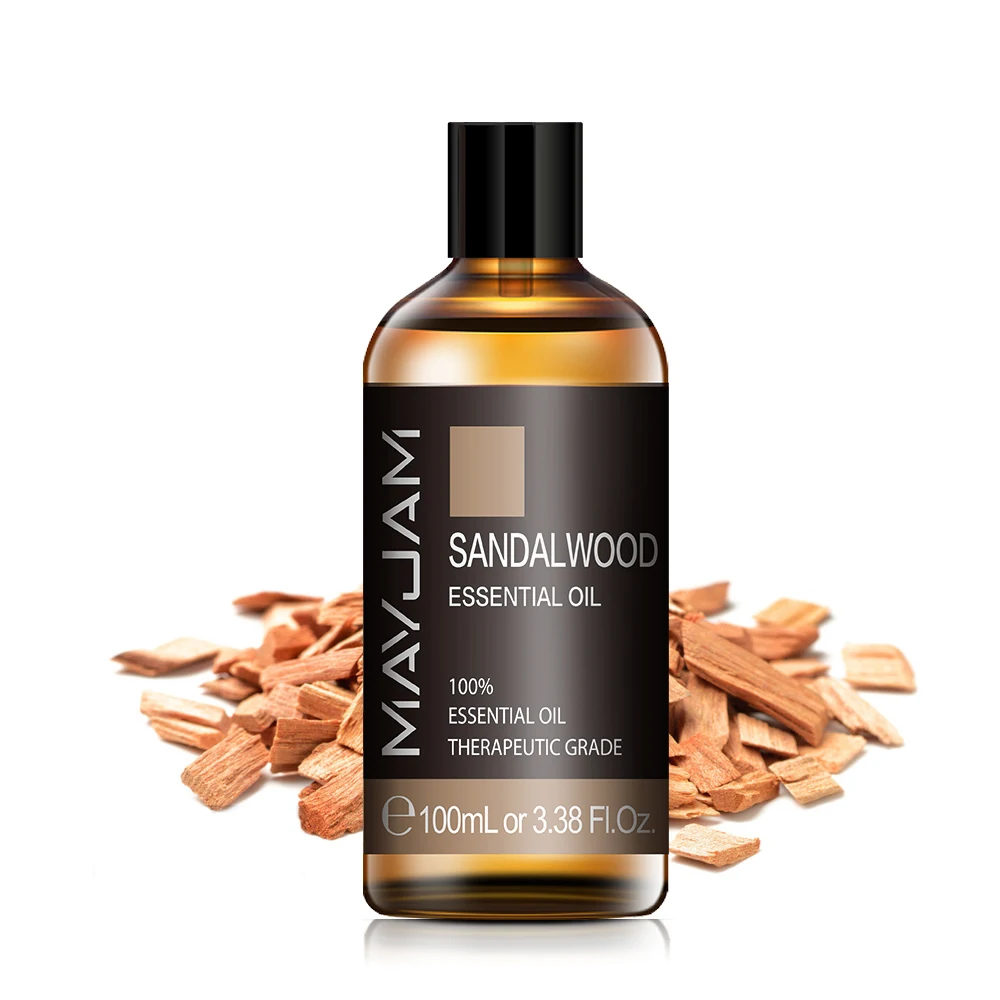 100ML Sandalwood Pure Natural Essential Oil Diffuser Lavender Jasmine