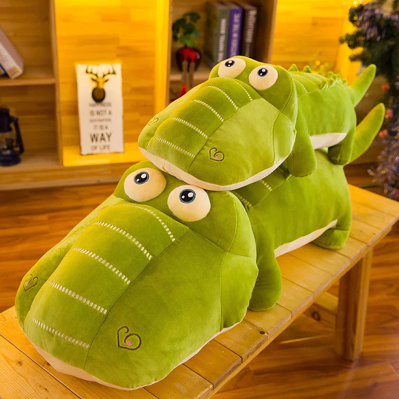 

New Style down Cotton Crocodile Doll Plush Toys Doll Software Crocodile Pillow Crane Machines Doll Gift
