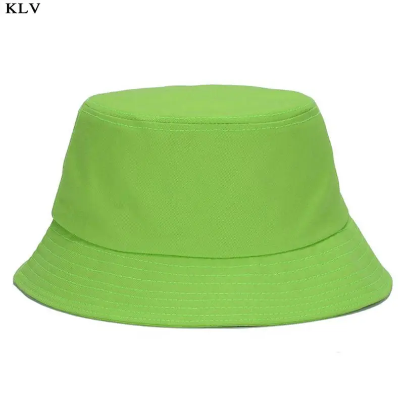 Fruit Green Корейская женская и мужская Милая желеобразная Панама карамельного цвета, солнцезащитная Кепка с широкими полями в стиле хип-хоп Harajuku, упаковываемая портативная Рыбацкая Кепка - Цвет: Fruit Green
