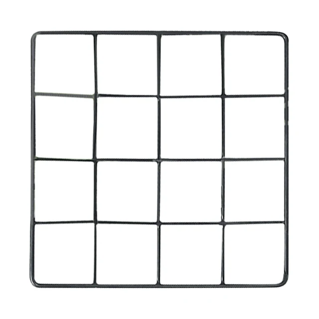 20X20 Cm Északi Huzalrács Fotófal Falháló Kollégiumi Fal Dekoratív Panel Vas Fotó Függő Kijelző Otthoni Dekorációhoz