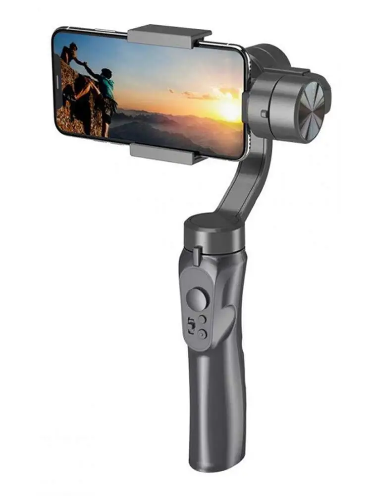 3-осевой шарнирный стабилизатор для камеры для iPhone X XR XS смартфона с защитой от вибрации монопод штатив-держатель