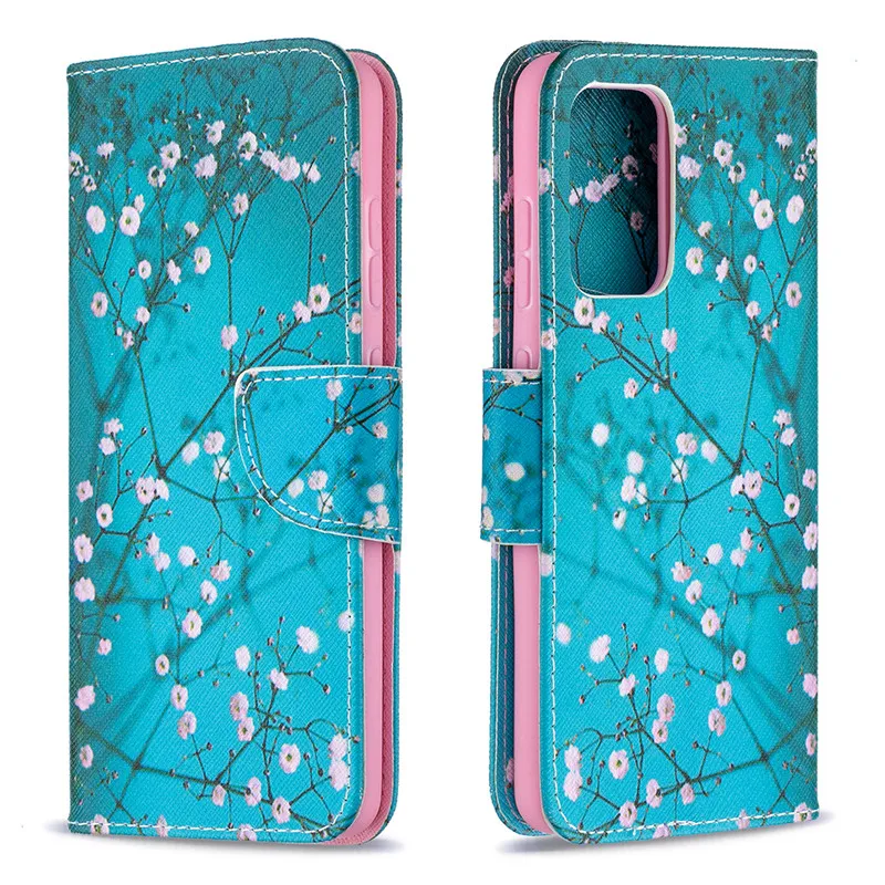Leather Magnetic Flip Wallet Phone Case Cover - Premium  with Card Slots and Stand