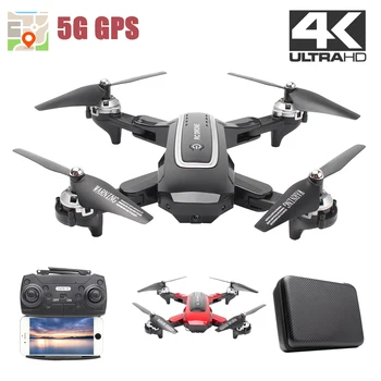 

5G GPS Rc Drone with4K Dual HD Camera WiFi FPV Optical Flow 1080P Wide Angle Foldable Quadcopter Mini Dron Professional Drone