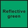 Reflective Green 2 фото/упаковка 180 мм X 18 мм велосипедная рамка наклейки велосипедные наклейки светоотражающие декоративные наклейки MTB DH Велоспорт для бездорожья, езды наклейки - Цвет: Reflective Green