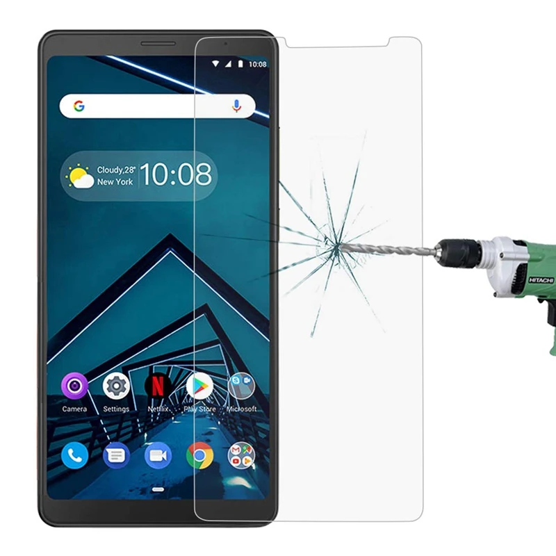 2.5D полное покрытие для планшета, закаленное стекло для lenovo TAB V7, Защитное стекло для экрана планшета, прозрачное HD переднее защитное стекло, пленка