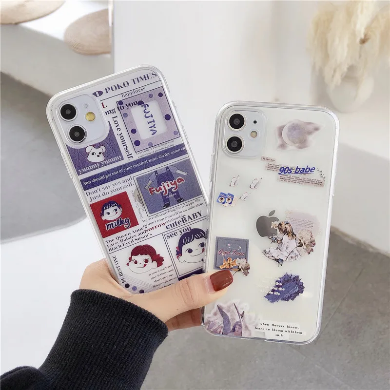 GYKZ мультяшный иллюстрационный чехол для iPhone XS MAX 11 Pro X XR 7 8 6 6s Plus Япония мальчик