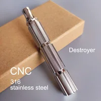 Dscosmetic Destroyer 316L stainless steel safety razor handle 1