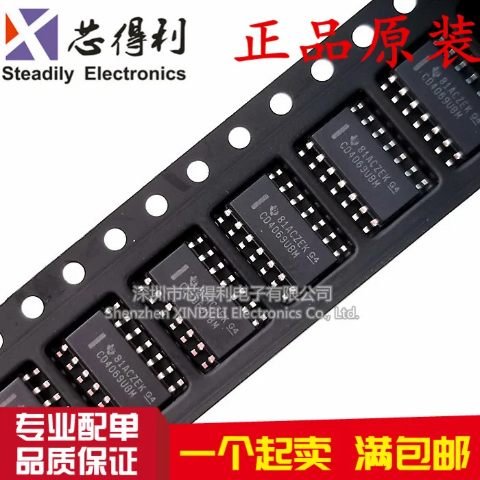10 шт./лот оригинальный SMD Cd4069ubm96 SOIC-14 Cd4069ubm логический чип | Электроника