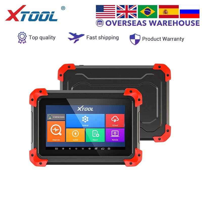 Special Price XTOOL X100 PAD Key Programmer professional Auto car OBD2 diagnostics tool Special Functions lmmobilizer key transponder Update