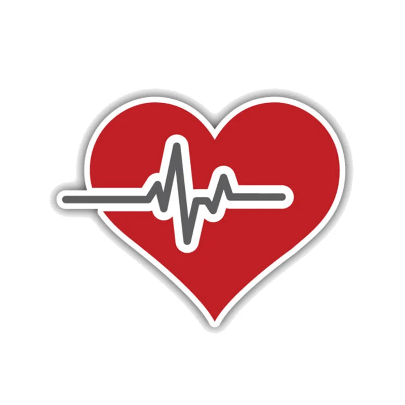 

Personality Heart Medicine Symbol Emblem Car Stickers Motorcycle Decals Waterproof Sunscreen PVC 13cm X 10cm