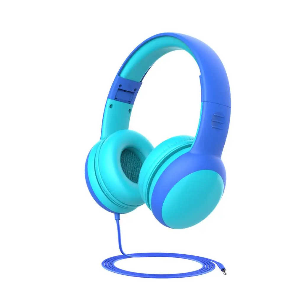 Стереонаушники Handsfree Headfone Casque складные аудио наушники розовые с микрофоном для