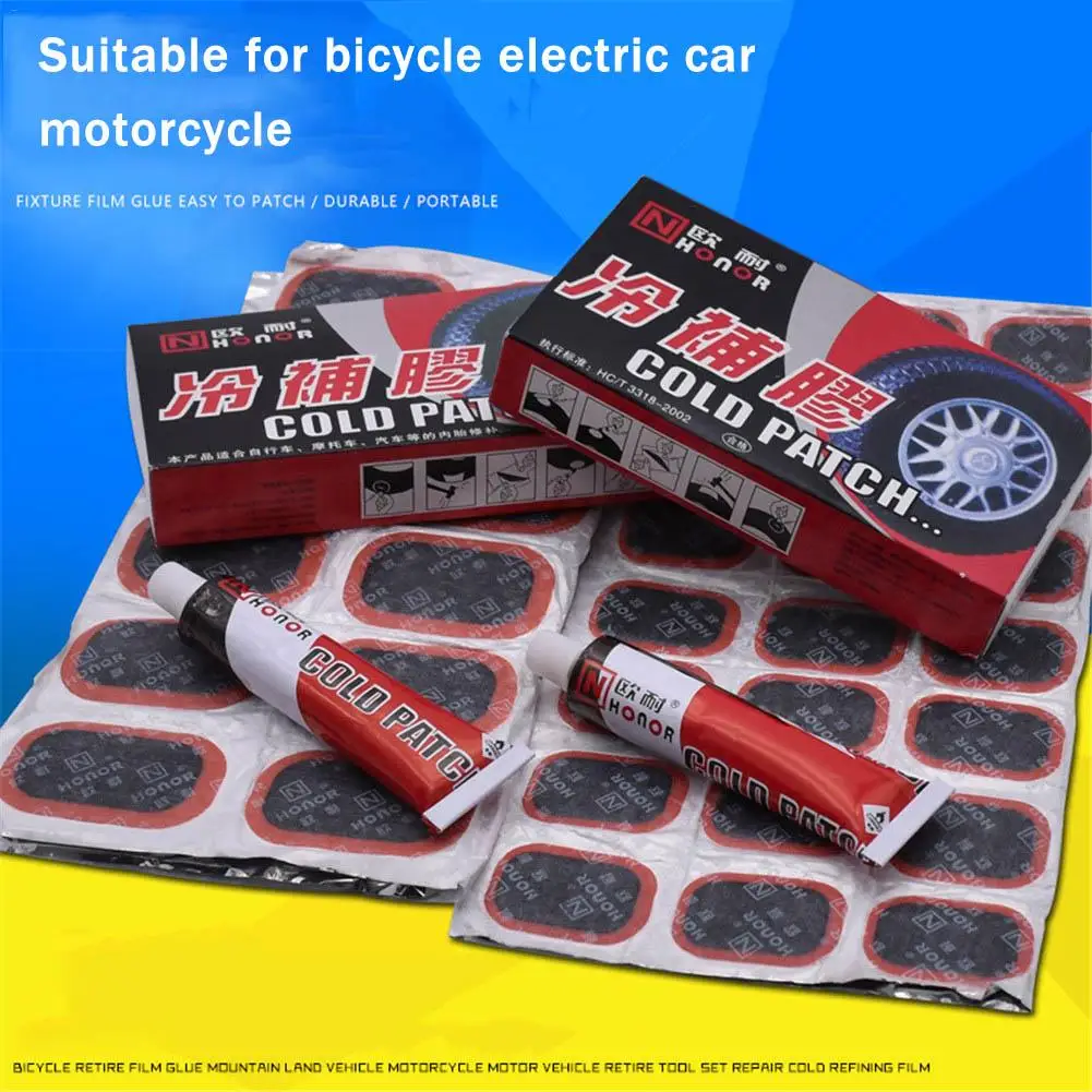 48 Pcs+1 Glue High Quality Round Bicycle Motor Bike Electric Car Tire Tyre Rubber Patch Glue Cycling Tire Puncture Repair Tools 48 Pcs+1 Glue High Quality Round Bicycle Motor Bike Electric Car Tire Tyre Rubber Patch Glue Cycling Tire Puncture Repair Tools