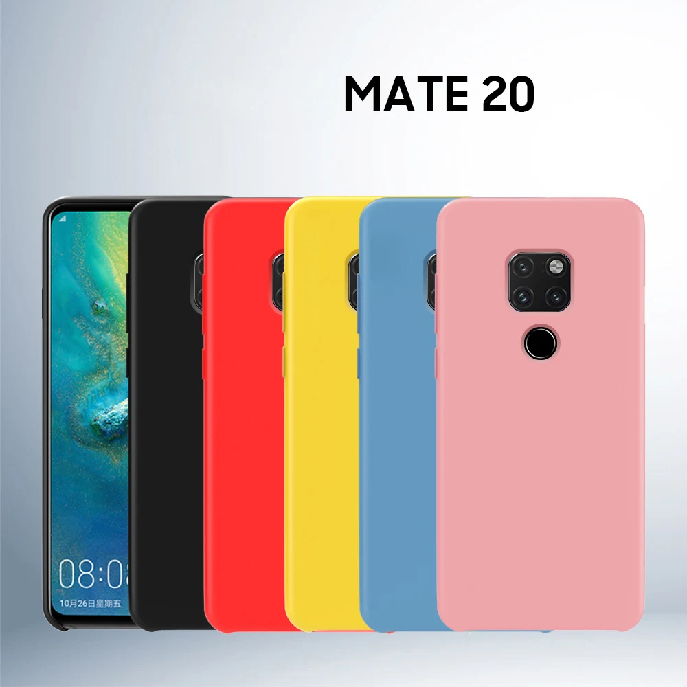 Для HUAWEI P Smart чехол жидкий силиконовый мягкий защитный чехол для HUAWEI mate 30 20 Lite Pro 20 X 20X P Smart Z чехол