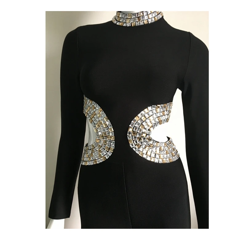 Лето женские элегантные черные молнии сексуальные Бисероплетение Bodycon полые боди вечерние без рукавов повязки juimsuit