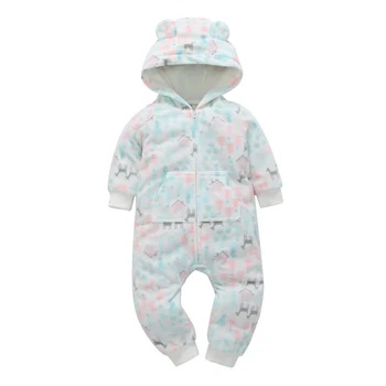 

Baby Rompers Autumn Warm Coral Fleece Animal Overall Baby Boy Girl Clothes Halloween Costume Baby jumpsuit