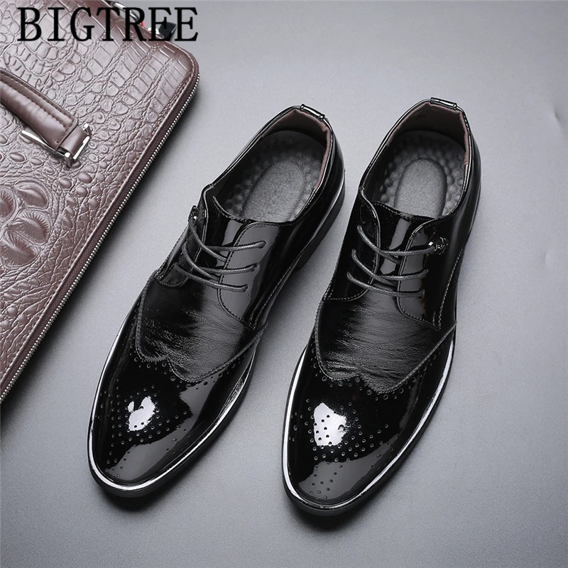 Мужская обувь с перфорацией типа «броги», Классическая официальная итальянская брендовая дизайнерская обувь для мужчин, офисные свадебные туфли, мужская обувь, zapatos de hombre buty