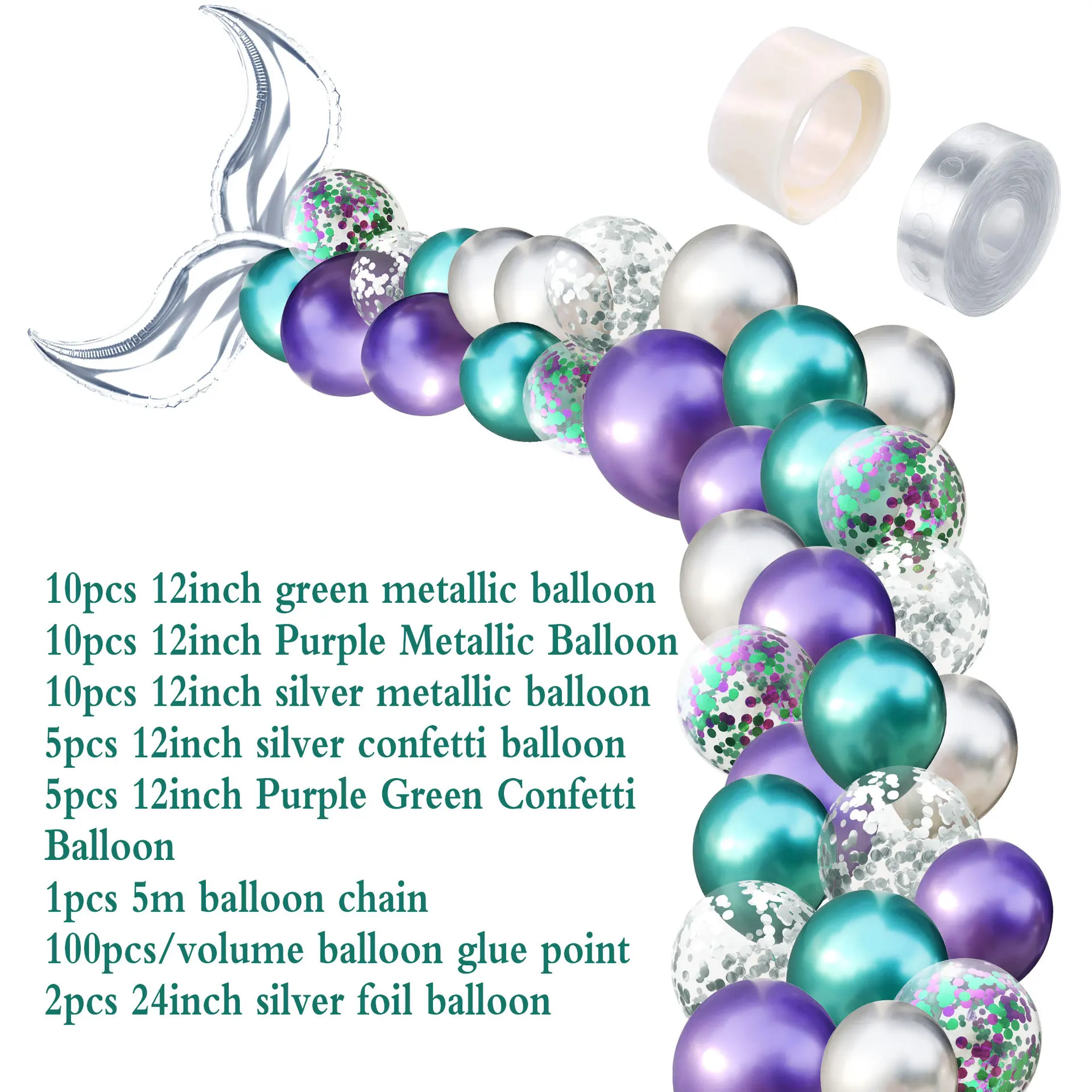 Mermaid Party Balloon Arch Set Mermaid Tail Balloon Little Mermaid Party Decorations Supplies Wedding Girl Birthday Party Decor Mermaid Party Balloon Arch Set Mermaid Tail Balloon Little Mermaid Party Decorations Supplies Wedding Girl Birthday Party Decor