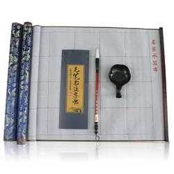 Water writing cloth brocade imitation rice paper beginner water writing brush calligraphy practice brush calligraphy beginner