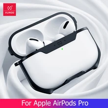 Для Apple AirPods Pro Чехол беспроводной Bluetooth чехол для наушников прозрачный чехол защитный для Airpod 3 Пылезащитная крышка