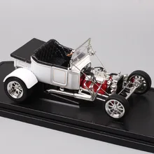 1/18 дорожные фирменные Классические автомобили винтажные 1925 Ford T-Bucket t модель топ-ап литые игрушечные транспортные средства масштабная модель автомобиля миниатюры подарок