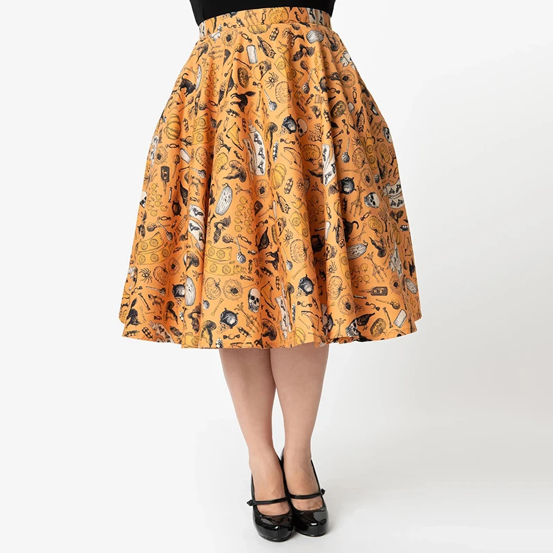 Plus size halloween skirt Clearance