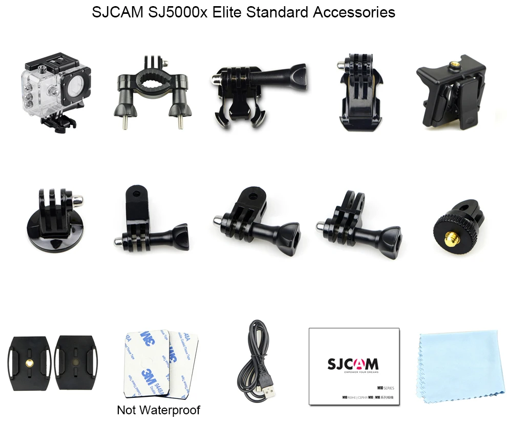 SJCAM серии SJ5000 серии SJ5000X Elite 1080P 4K Gyro wifi экшн-Камера 2," lcd водонепроницаемая Спортивная DV