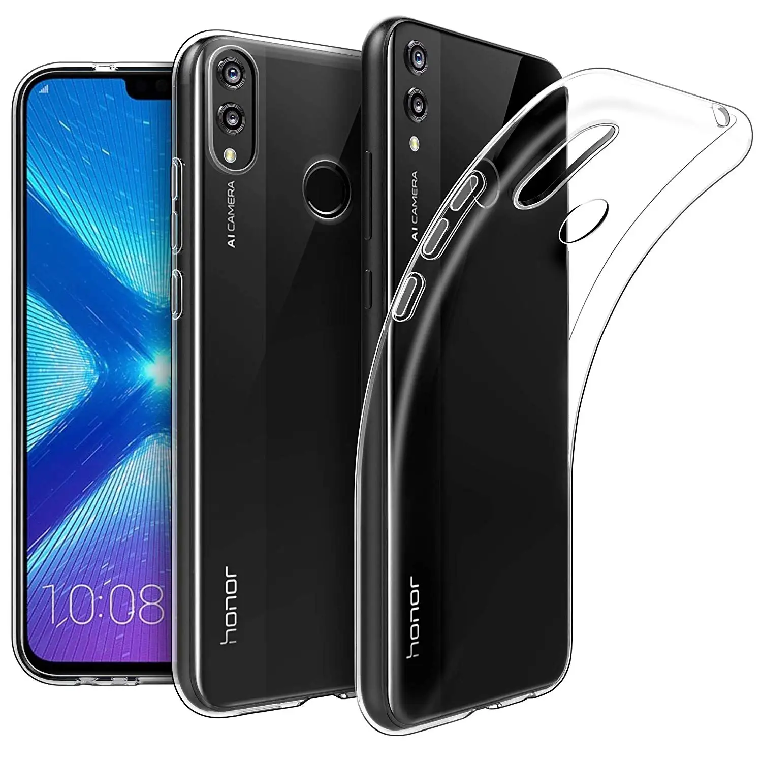 Carcasa Huawei P Smart Z - Ultra Fina, Diseño Shadoks, TPU Transparente
