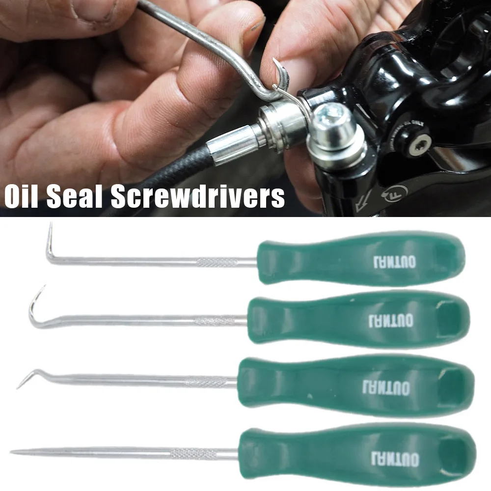 4pcs 135mm Car Vehicle Oil Seal Screwdrivers Set Oring Gasket Puller