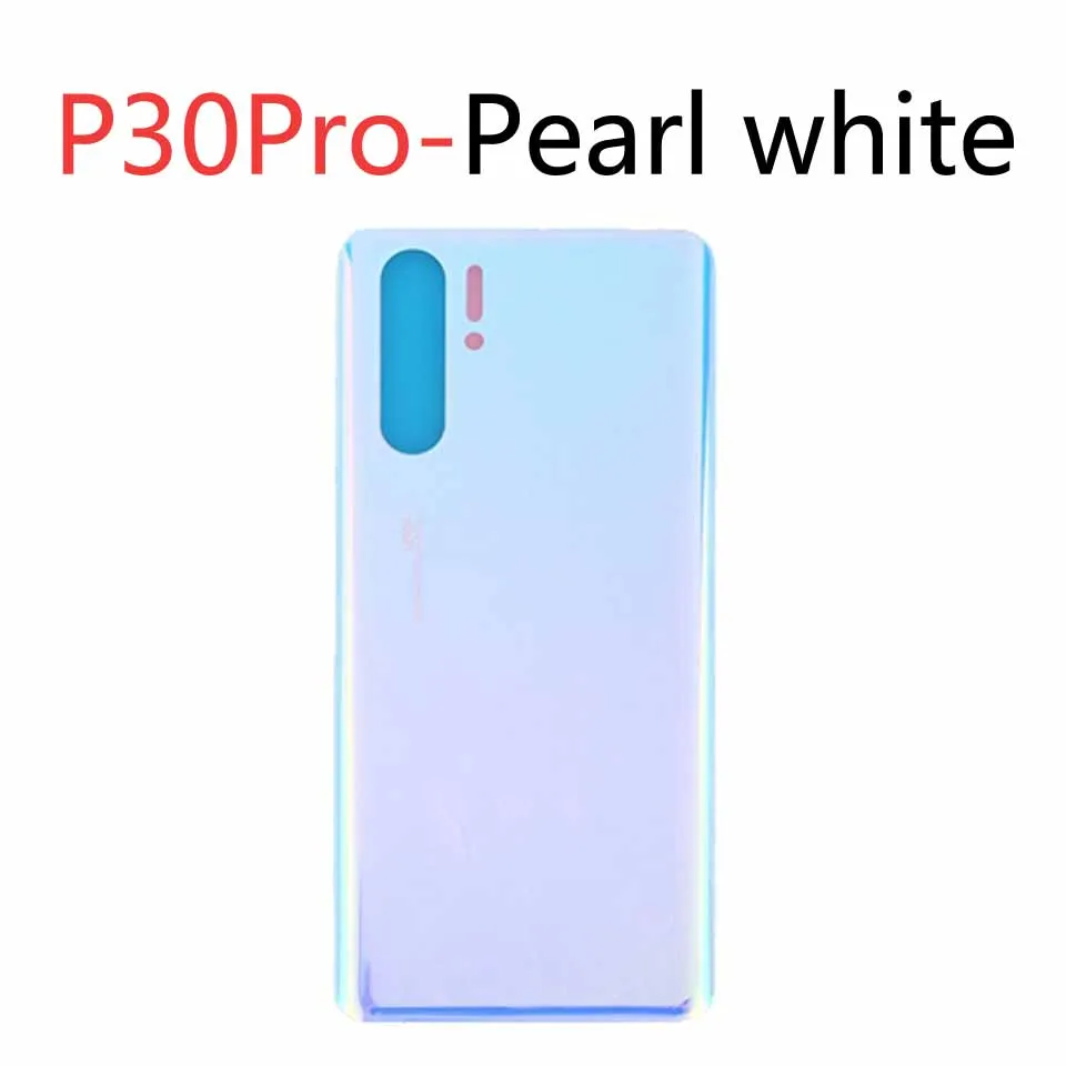 Pearlwhite-No tool Крышка батарейного отсека для huawei P30 Pro задняя крышка батарейного отсека чехол на заднюю крышку чехол для huawei P30Pro VOG-L09 VOG-L29 Корпус Шасси - Цвет: Pearlwhite-No tool