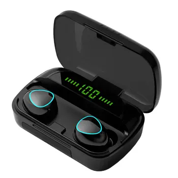 

M10 Wireless 5.1 Earphone LED Digital Display Portable Sports Headset High Definition Stereo Sound Earphone