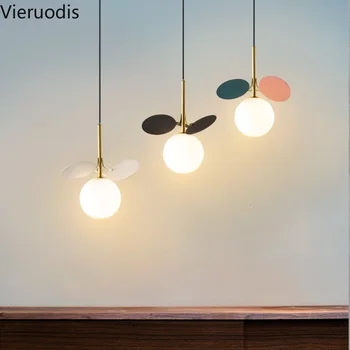

Nordic Led Hanging Lamp Ins Modern Minimalist Light for Bedroom Study Restaurant Bar Long Line Children's Room Light Fixtures