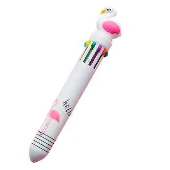 

practical Ballpoint Pen Small Fresh durable Colorful Pen Student Marker Pen Multi-function portable Pen