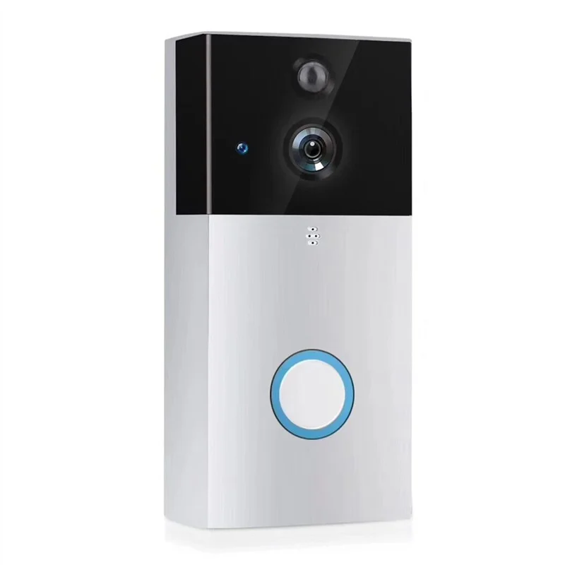 Smart WiFi Video Doorbell with Two-Way Video Intercom PIR Motion Detect House Security Remote Baby Care Video Monitoring