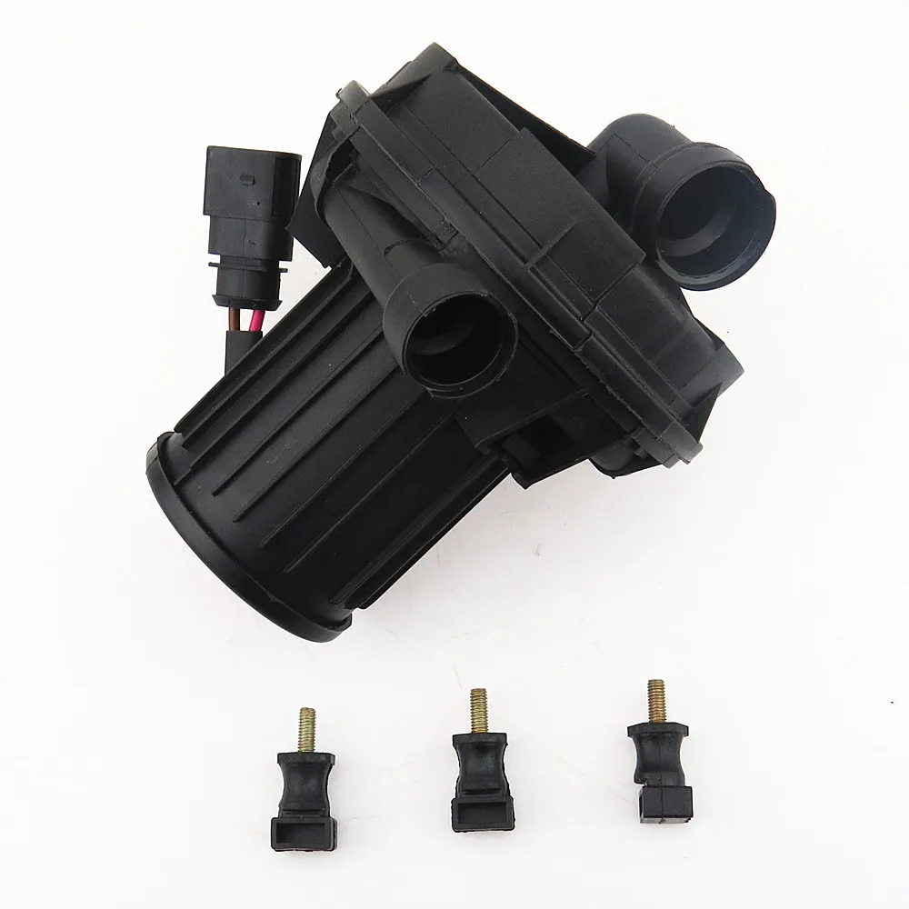 SCJYRXS 1 Set Smog Auxiliary Secondary Air Pump + Fixed Rubber Bracket 06A959253B 06A133567A For Passat B6 Golf MK5 MK6 A4