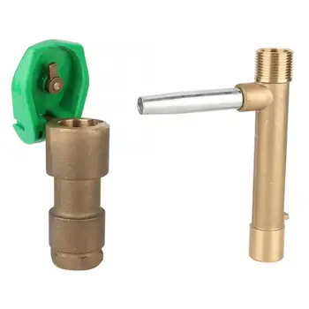 

Agricultura Garden Irrigation Tool Quick Coupling Valve Key Female Thread '' lead