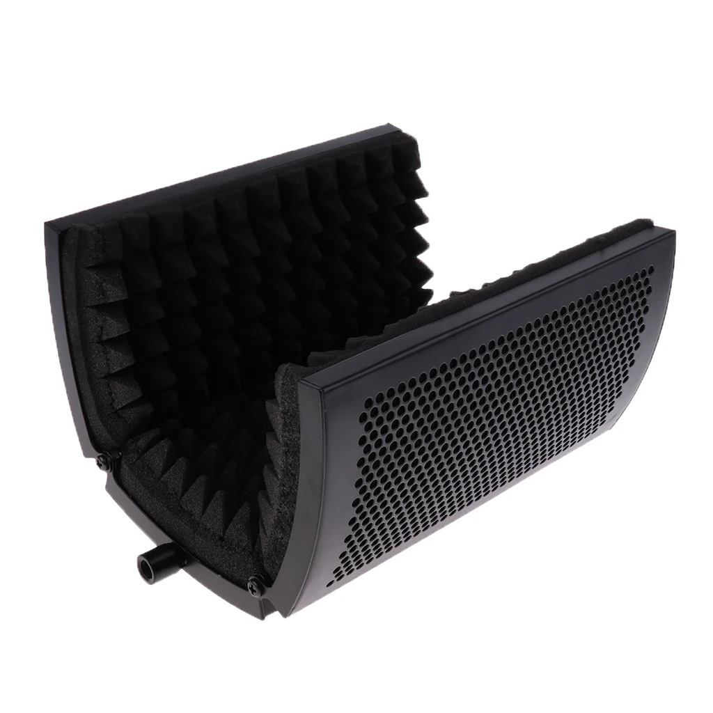 

Microphone Isolation Shield For Condenser Microphone Mic Recording Equipment