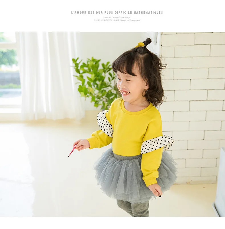Toddler Girl Pants Korean Casual Mesh Skirt Skinny Pants Autumn New Arrival Kids Leggings 1 2 3 4 5 Years Toddler Girls Culottes