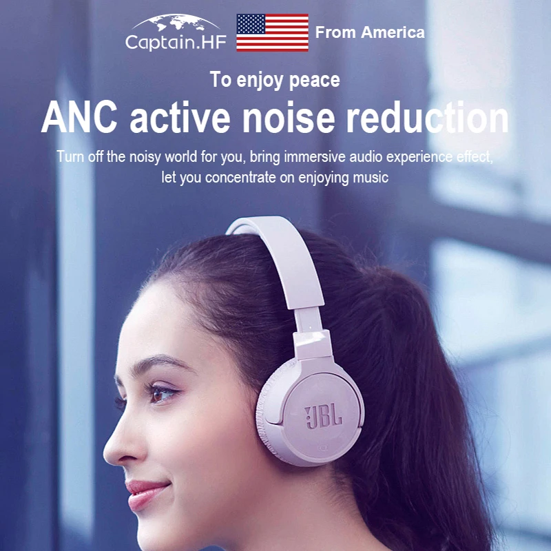 US Captain Active Noise Cancelling Built-in