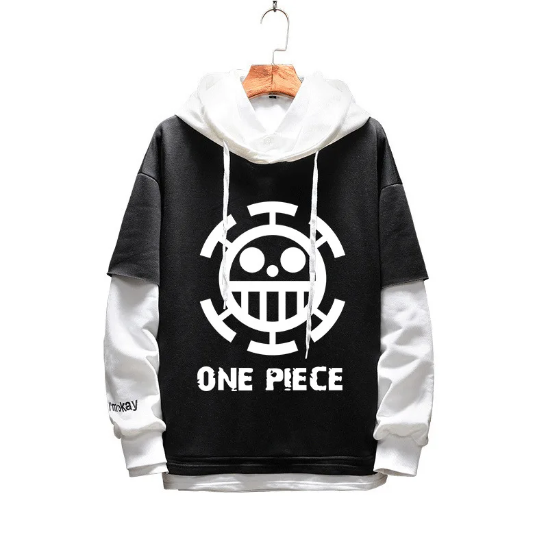 

Anime cosplay Hoodie Monkey D Luffy One Piece Portgas D Ace Tony Tony Chopper New Unisex Hoodie two-piece Sweatshirt