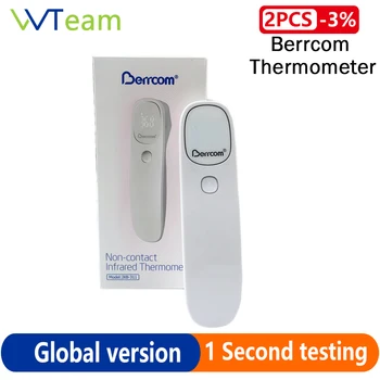 

Berrcom JXB-311 Non-Contact Infrared Thermometer Accurate Digital LED Display Screen Fever Indicator Measurement Thermograph